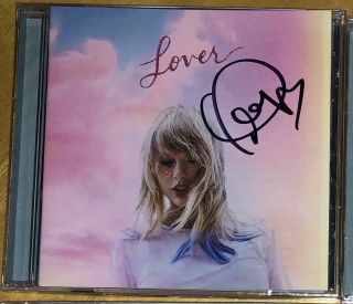 Taylor Swift Signed Lover Cd Booklet Autograph,  Me Cd & Jsa Psa