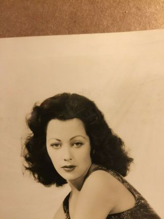 Inez Cooper Rare Stunning Autographed Vintage 8/10 Pin - Up Photo 1943 5