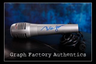 Gfa The Beach Boys Mike Love Signed Pyle Pro Microphone M4 Proof