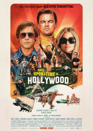 Quentin Tarantino Once Upon A Time In Hollywood Intl 27x40 Ds Poster C