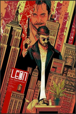 Leon The Professional By Nimit Malavia - Not Mondo Poster Print -,