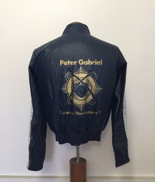 1977 Peter Gabriel European Tour Jacket Genesis Made In England Vintage