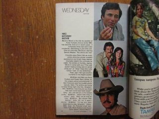Sept - 1971 Fall Preview Tv Guide (mccloud/columbo/mcmillan And Wife/cannon/prism