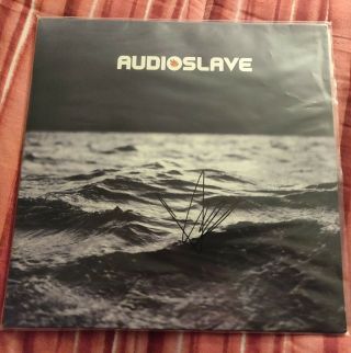 Audioslave chris cornell autographed Out of Exile 2 LP Colored Vinyl Record Blue 4