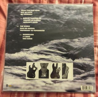 Audioslave chris cornell autographed Out of Exile 2 LP Colored Vinyl Record Blue 6