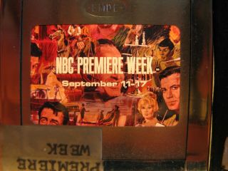 Nbc Premiere Week Promo Bob Hope,  Star Trek,  Westerns Caricature Drawing Collage