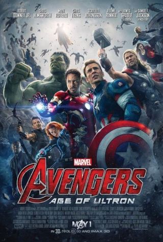 Avengers 2 Age Of Ultron - Ds Movie Poster - 27x40 D/s Final