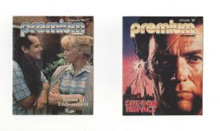 1985 Tv Guides Premium Channels &showtime,  Hbo,  Movie Channel.  Home Theater Network