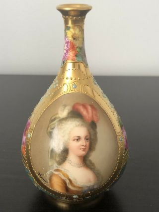 Royal Vienna Vase Signed Wagner