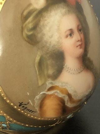Royal Vienna Vase Signed Wagner 2