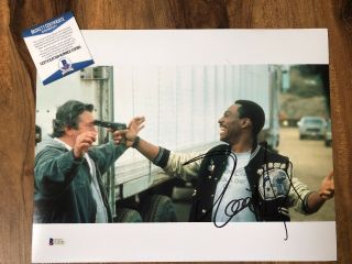 Eddie Murphy Signed Autographed 11x14 Photo Beverly Hills Cop Beckett Bas