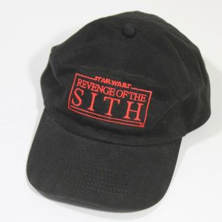 Star Wars Episode Iii Revenge Of The Sith Lucasfilm Crew Hat 2004 Black Ilm Gear