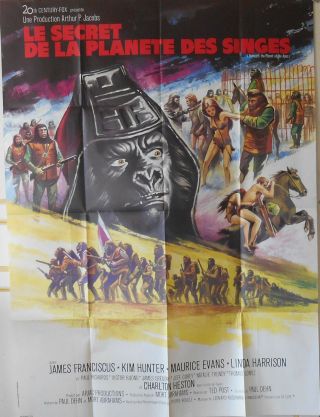 Beneath The Planet Of The Apes 47x63 French Top