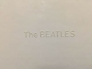 The Beatles White Album Vinyl LP Two Record Set w/ Poster Apple 0000414 2