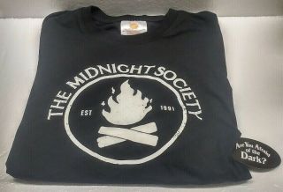 Nickelodeon Nick Box Are You Afraid Of The Dark Midnight Society 2xl Xxl T - Shirt