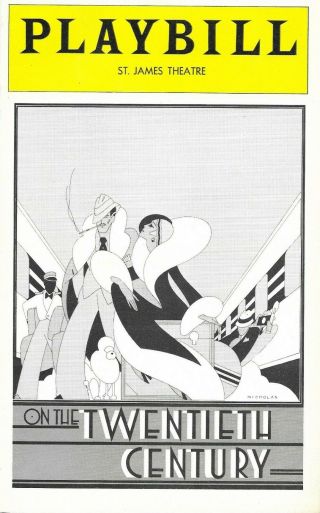 John Cullum/judy Kaye/imogene Coca - On The 20th Century - 1978 Playbill