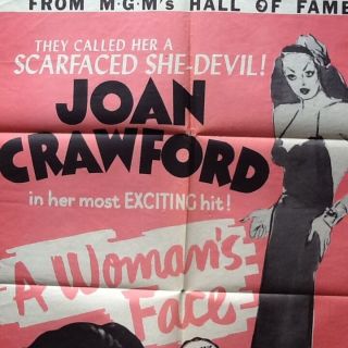 Joan Crawford in A Woman ' s Face with Melvyn Douglas R54 Classic Joan She Devil 4