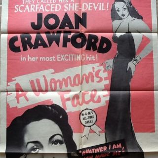 Joan Crawford in A Woman ' s Face with Melvyn Douglas R54 Classic Joan She Devil 8