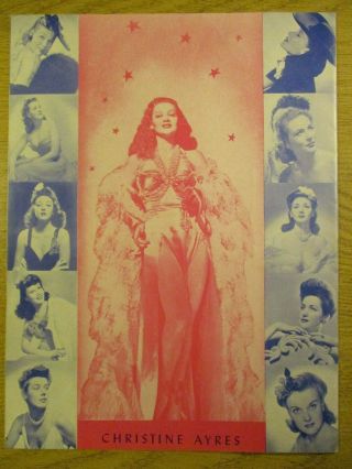 Ziegfeld Follies Theatre Program 1943 W Milton Berle And Ziegfeld Beauties