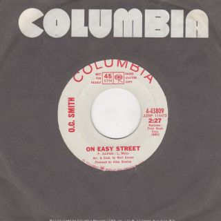 O C Smith On Easy Street Columbia Demo Soul Northern Motown