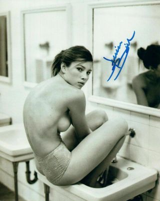 Jessica Beil Hand Signed With Blue Sharpie 8 X 10 Photo W/ Holo