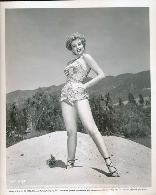 Kathleen Hughes 1953 Universal 8 X 10 Sexy Cheesecake Press Photo Vv
