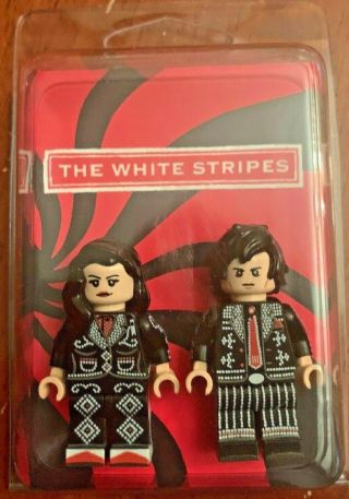 The White Stripes - Jack Meg White Lego Figurines Vault Icky Thump