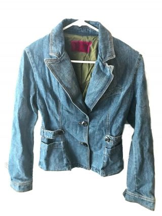 Mandy Moore SCREEN WORN Blue Jean Jacket from Chasing Liberty Anna Foster Prop 2