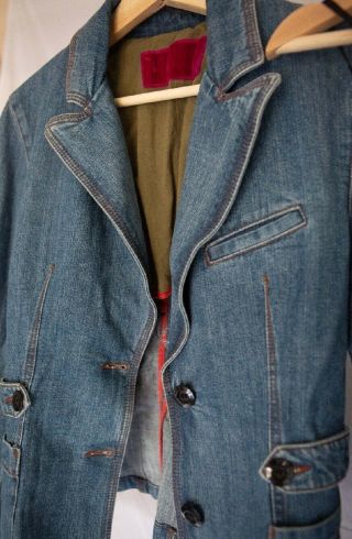 Mandy Moore SCREEN WORN Blue Jean Jacket from Chasing Liberty Anna Foster Prop 3
