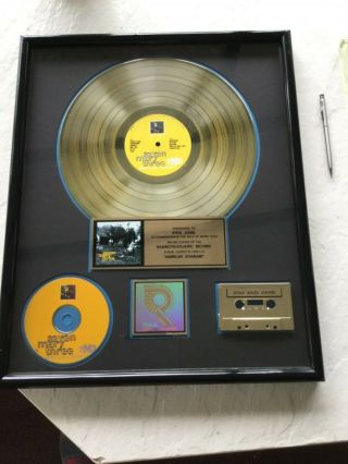 Seven Mary Three”american Standard” Riaa Award For 500,  000 Sales Of Lp,  Cd & Cass