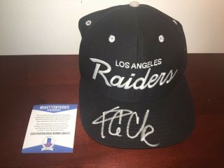 Ice Cube Signed Los Angeles Raiders Hat Boyz N The Hood - Beckett Q89475