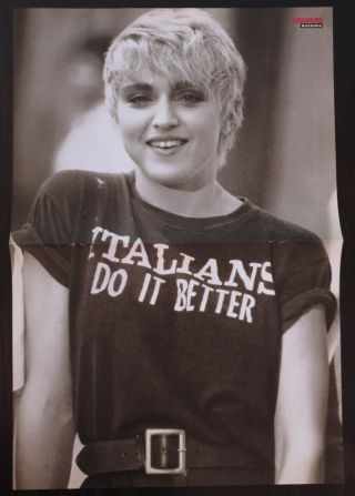 Clippings - MADONNA - SAMANTHA FOX - Poster 10x16 inch - S - 314 2