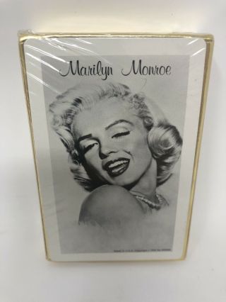 Vintage 1956 Marilyn Monroe Playing Cards