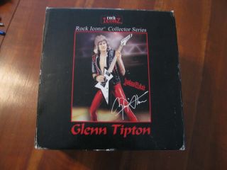 2008 Rock Iconz " Glenn Tipton " Judas Priest Knucklebonz Figurine
