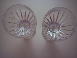 Set of 2 Perfect Baccarat Crystal MASSENA Wine or Water Glasses 7 