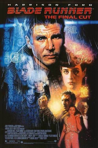 Blade Runner (the Final Cut) Single Sided Movie Poster 27x40 Inches