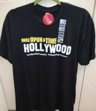 Once Upon A Time In Hollywood Official Shirt Midnight & Brad Pitt Cliff Button