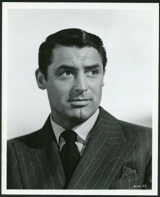 Cary Grant Vintage 1940 Clarence Bull Stamp Mgm Portrait Photo