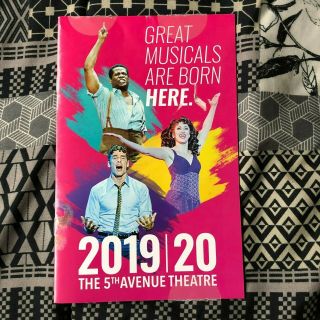 5th Avenue Theatre Seattle Brochure Mailer 2019 - 20 Season
