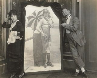 Mack Sennett Comedies Silent Short Marie Prevost 1919 Never Too Old Photograph