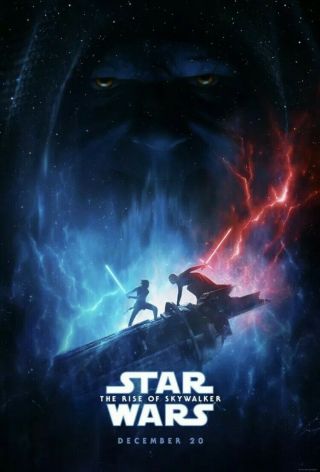 Star Wars The Rise Of Skywalker Movie Poster 2 Sided 27x40