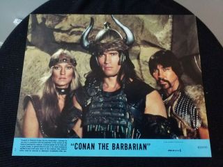 CONAN THE BARBARIAN THEATRE POSTER WITH COMPLETE SET OF 8 LOBBY CARDS 6
