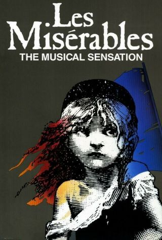 Les Miserables Broadway Theatre Poster Fridge Magnet 2.  5 " X 3.  5 "