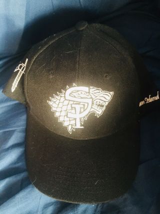 Game Of Thrones George Rr Martin Staten Island Yankees/direwolves Theme Hat