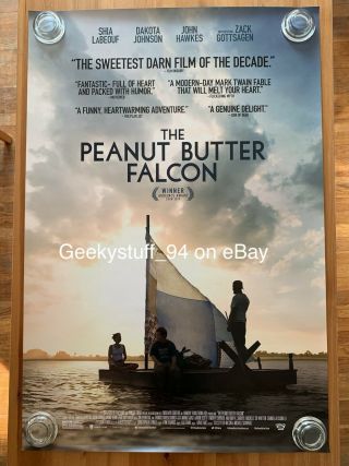 The Peanut Butter Falcon Ds Theatrical Movie Poster 27x40