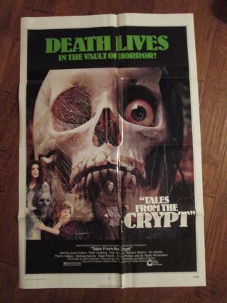 Tales From The Crypt - 1972 1sheet Movie Poster - Peter Cushing