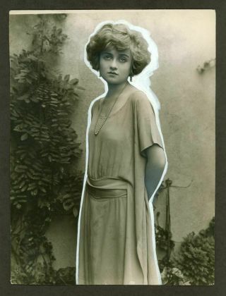 Rare Constance Bennett Portrait Photo Age 18 Charlotte Fairchild 1922