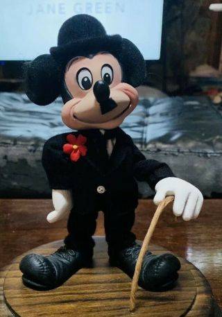 Michael Jackson Commissioned & Owned Mickey Mouse As Charlie Chaplin Figure