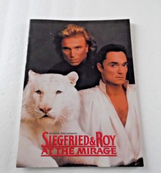 Siegfried And Roy At The Mirage 1994 Program Book - - Nm,