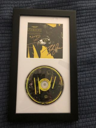 Signed And Framed Twenty One Pilots Trench Cd